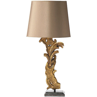 Bordeaux Lampe en bois doré Petit Modèle sans abat-jour