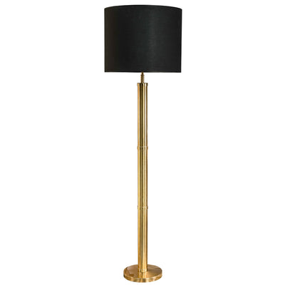 Bourgogne Lampadaire en laiton doré Petit Modèle sans abat-jour