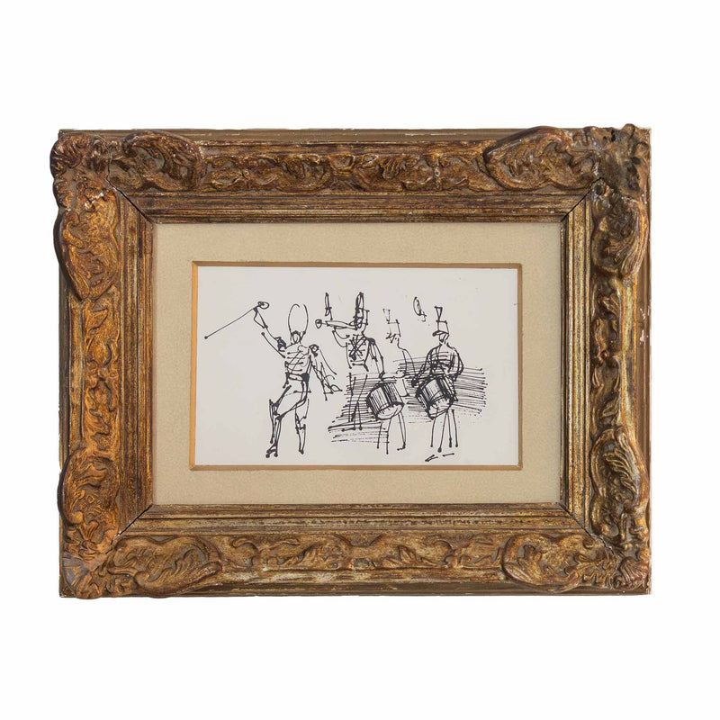Lithographie - La fanfare en parade - R.Dufy (1877–1953) - vers 1950