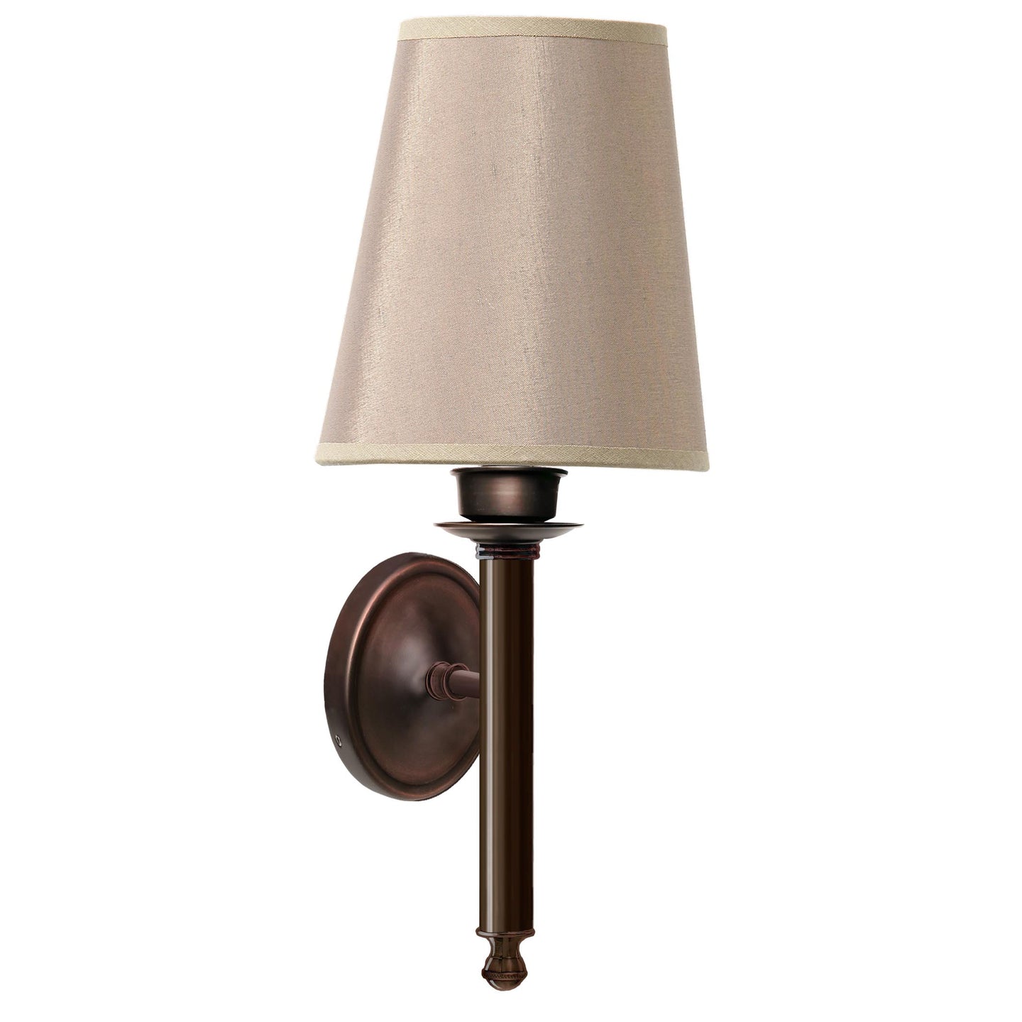 Applique flambeau Orsay en laiton canon de fusil