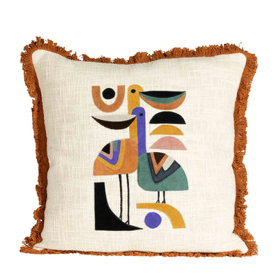 Surréalisme n°1 Coussin à motifs géométriques inspirés de l'art moderne