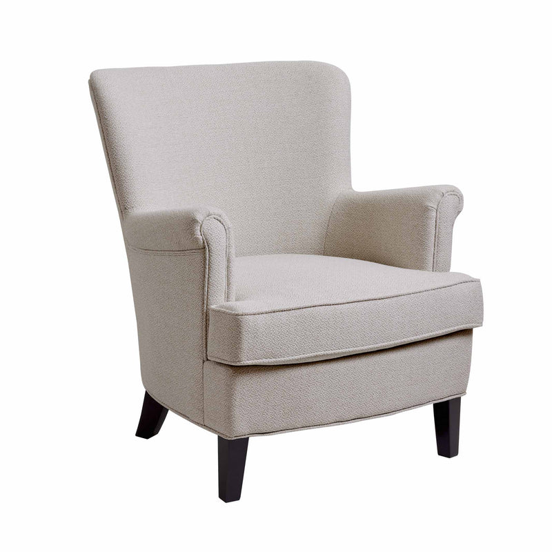 Carmen Fauteuil club coloris Lin Magnum vue 3/4