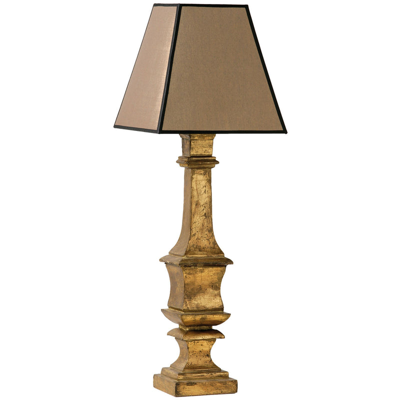 Lampe en bois doré Albertas  Grand Modèle 