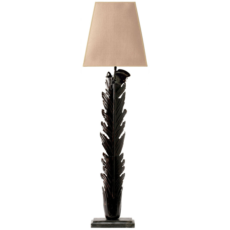 Lampe en laiton Feuille Lucca 