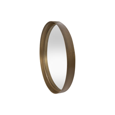Miroir en laiton vieilli Orsay Petit Modèle vue de côté