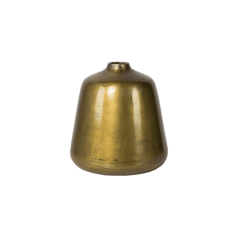 Vase en laiton Metal One cloche vue de face