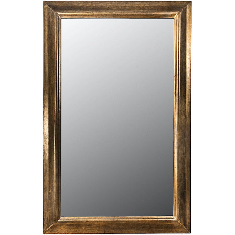 Remini Miroir en fer doré 