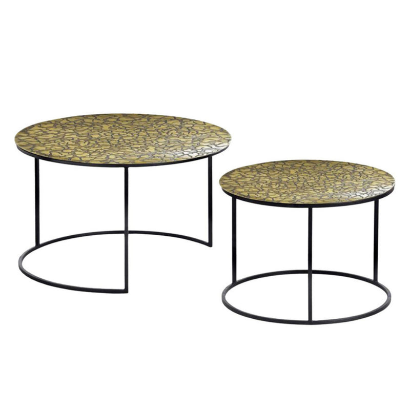 Trouville Table auxiliaire gigogne set de 2