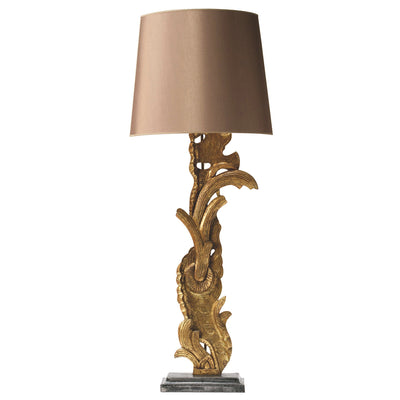 Bordeaux Grand Modèle Lampe en bois doré